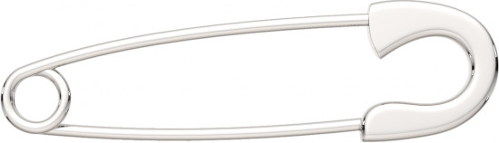 Брошь из серебра