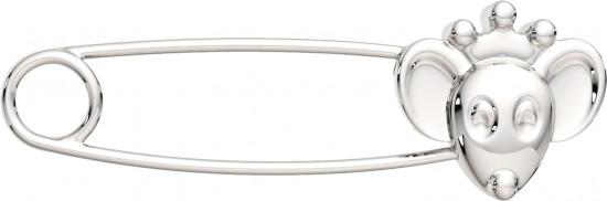 Брошь из серебра