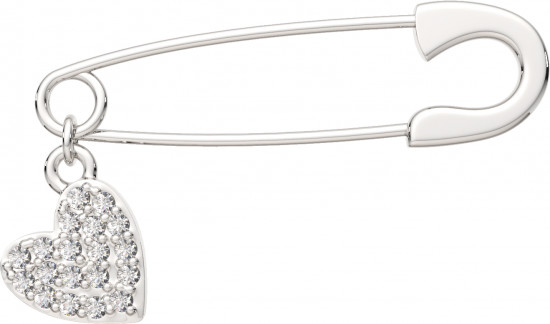 Брошь из серебра