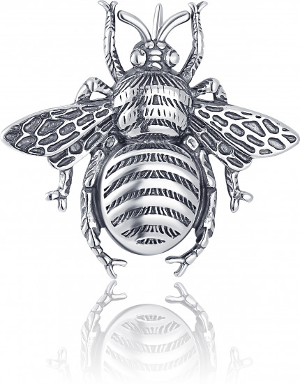 Брошь из серебра