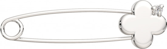 Брошь из серебра