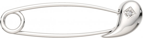 Брошь из серебра