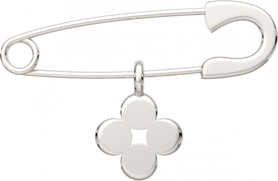 Брошь из серебра