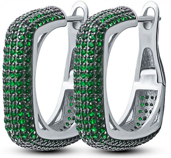 Серьги из серебра