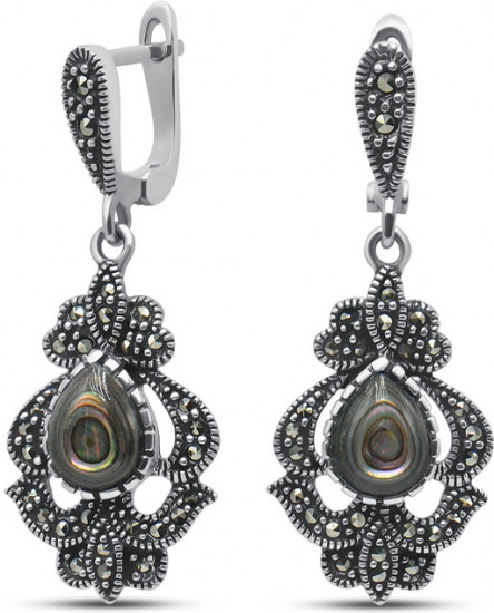 Серьги из серебра