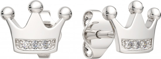 Серьги-пусеты из серебра