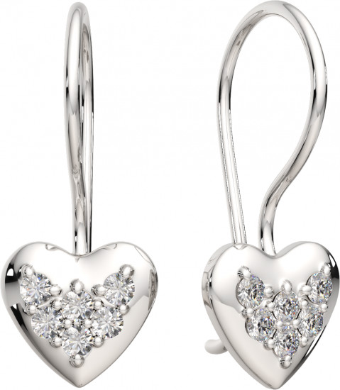 Серьги из серебра