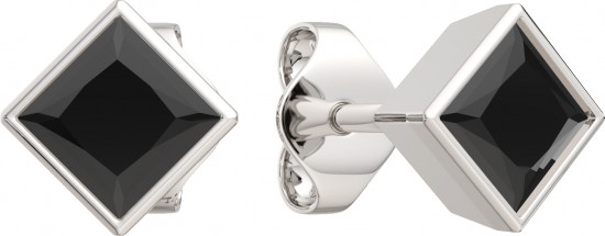 Серьги-пусеты из серебра