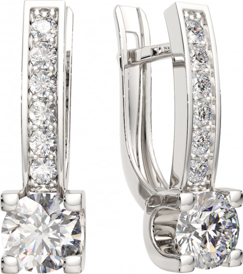 Серьги из серебра