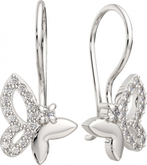 Серьги из серебра