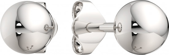 Серьги-пусеты из серебра