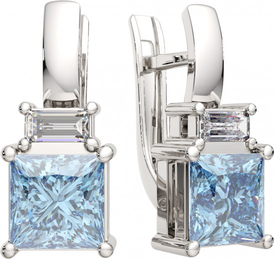 Серьги из серебра