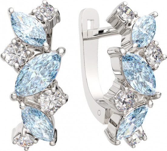 Серьги из серебра