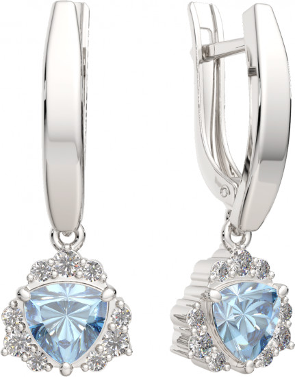 Серьги из серебра