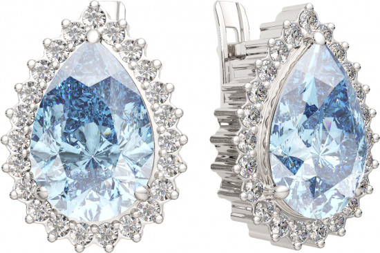 Серьги из серебра