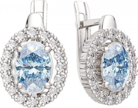 Серьги из серебра