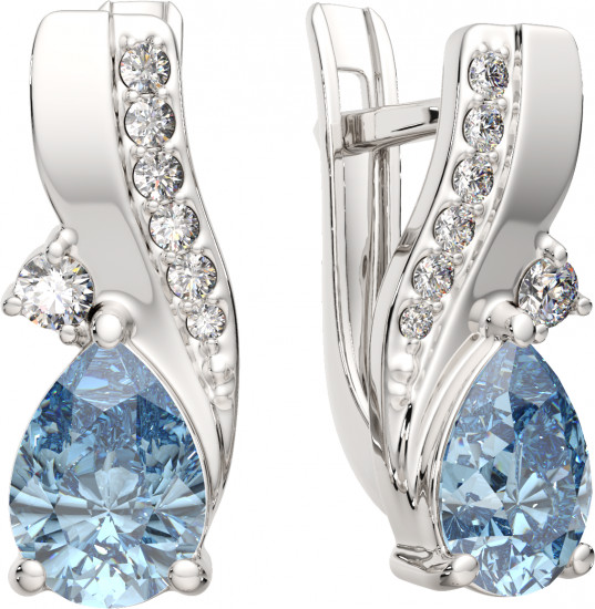 Серьги из серебра