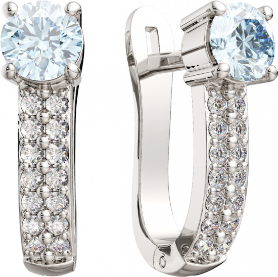 Серьги из серебра