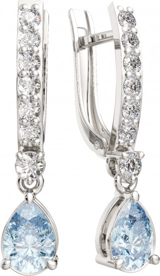 Серьги из серебра