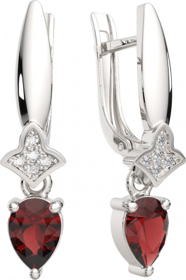 Серьги из серебра