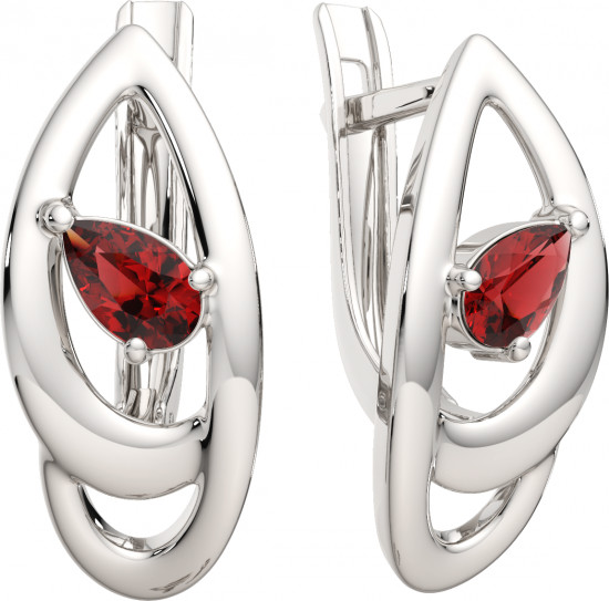 Серьги из серебра