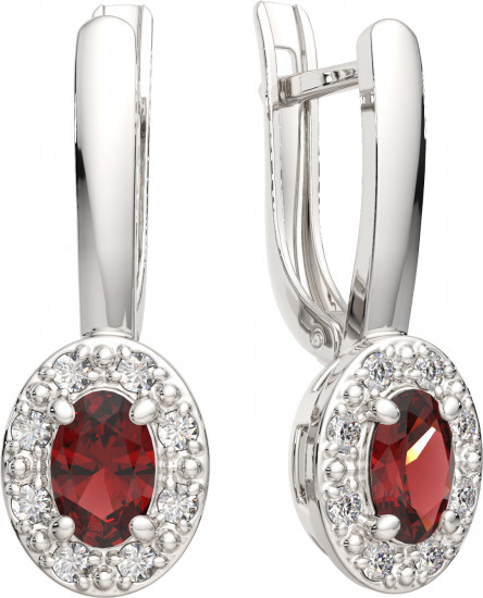 Серьги из серебра