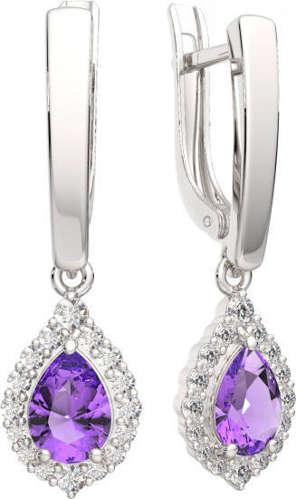 Серьги из серебра