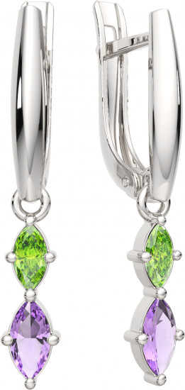 Серьги из серебра