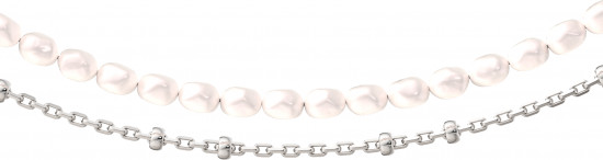 Колье из серебра