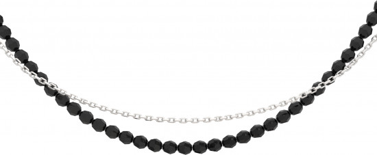 Колье из серебра