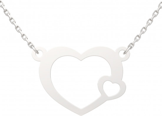 Колье из серебра