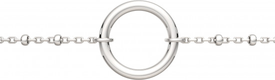 Колье из серебра