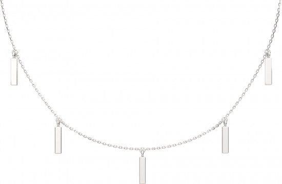 Колье из серебра