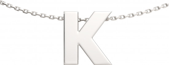 Колье из серебра