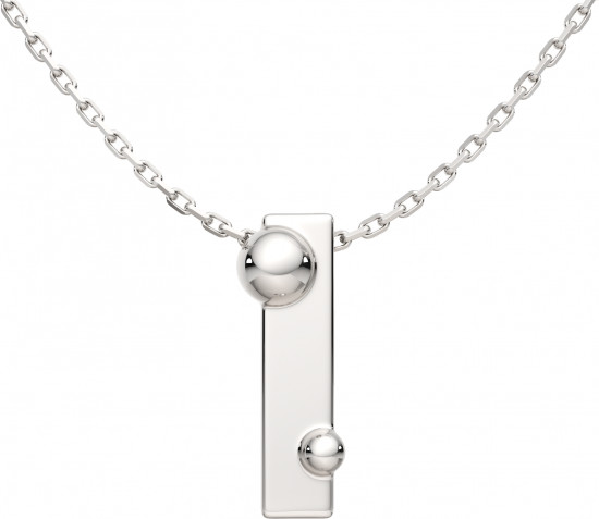 Колье из серебра