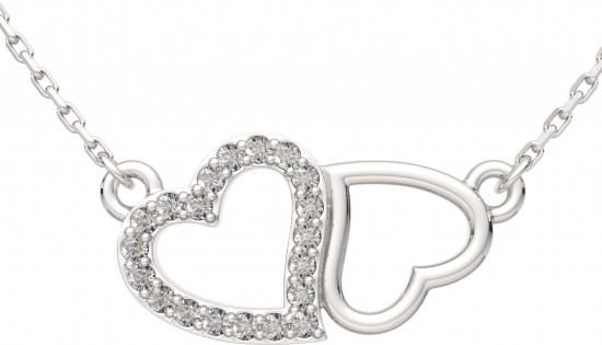 Колье из серебра