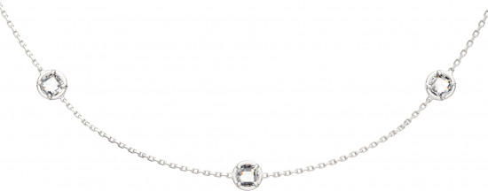 Колье из серебра