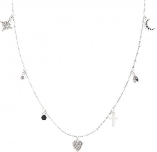 Колье из серебра