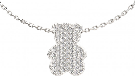 Колье из серебра