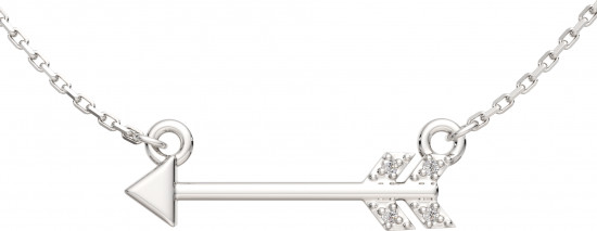 Колье из серебра