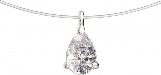 Колье из серебра