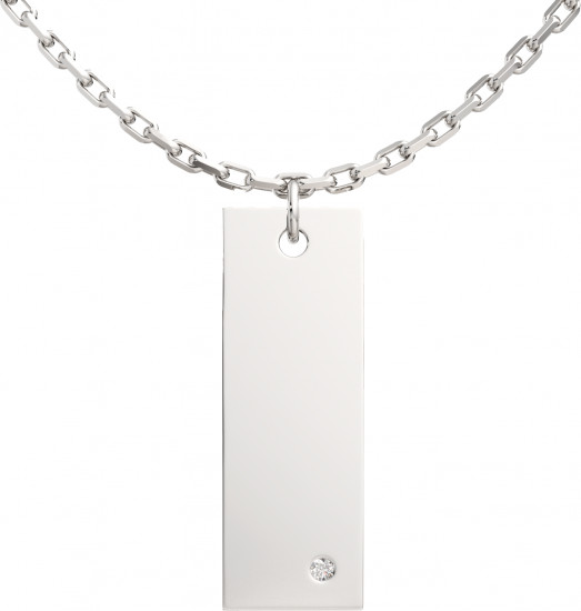 Колье из серебра