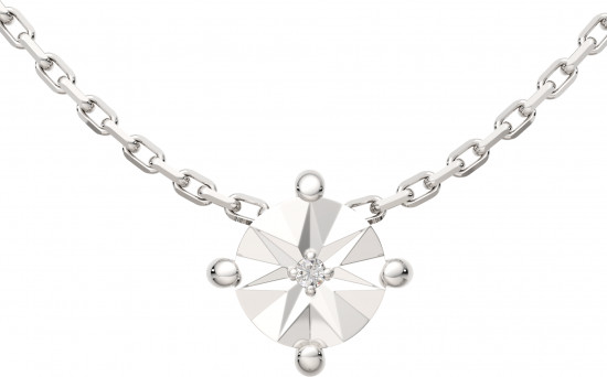 Колье из серебра