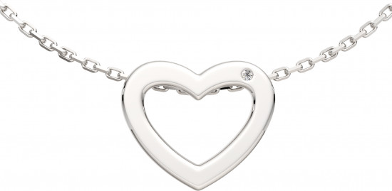 Колье из серебра