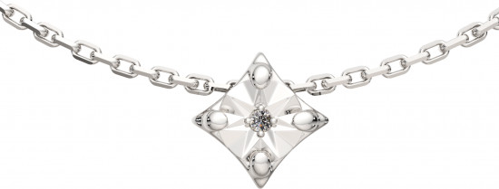 Колье из серебра