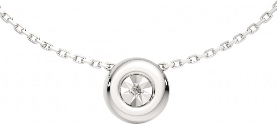 Колье из серебра