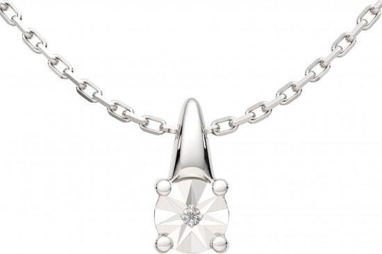 Колье из серебра