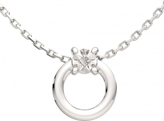 Колье из серебра