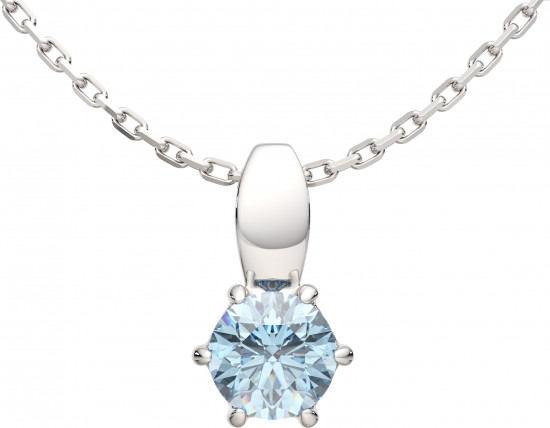 Колье из серебра