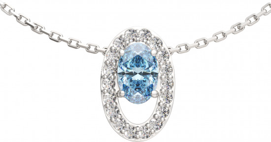 Колье из серебра